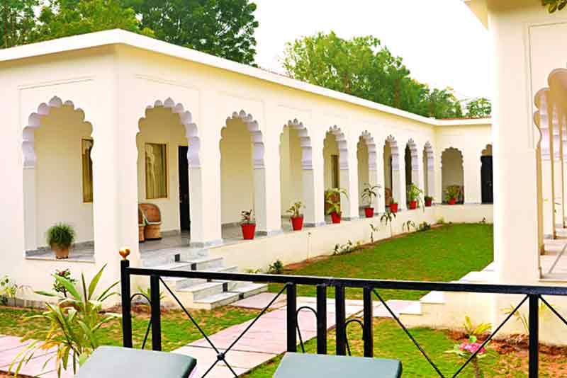 Raj Palace Resort Ranthambore Inside View